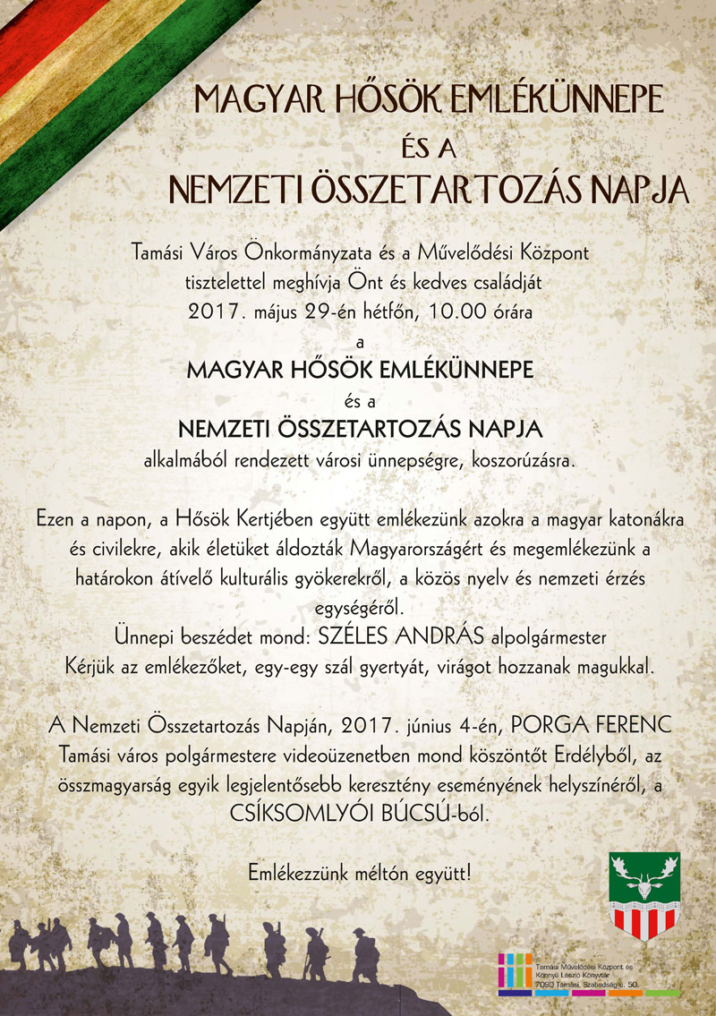 Magyar hősök emlékünnepe és a Nemzeti összetartozás napja
