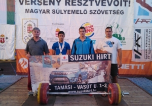 A kecskem&eacute;ti junior orsz&aacute;gos bajnoks&aacute;ggal folytat&oacute;dtak s&uacute;lyemelőink sikerei