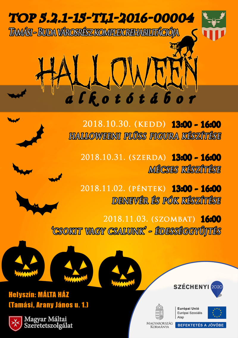 Halloween alkotótábor