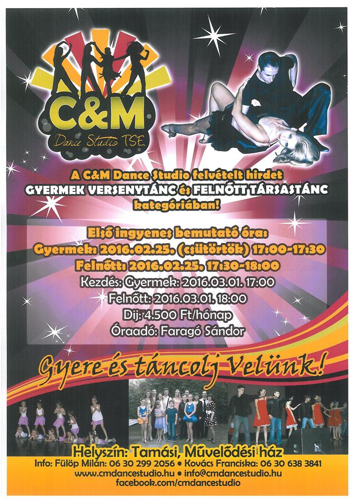 Társastánc tanfolyam indul!