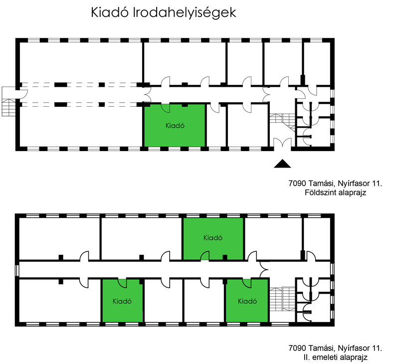 Kiadó irodahelyiségek