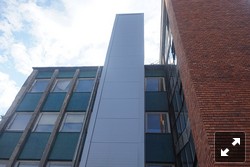 Elkészült a kormányablak épületében a lift.