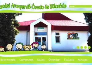 Elk&eacute;sz&uuml;lt az Aranyerdő &Oacute;voda &eacute;s B&ouml;lcsőde honlapja