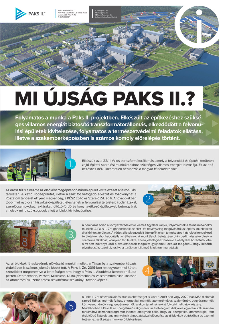 Mi újság Paks II.?