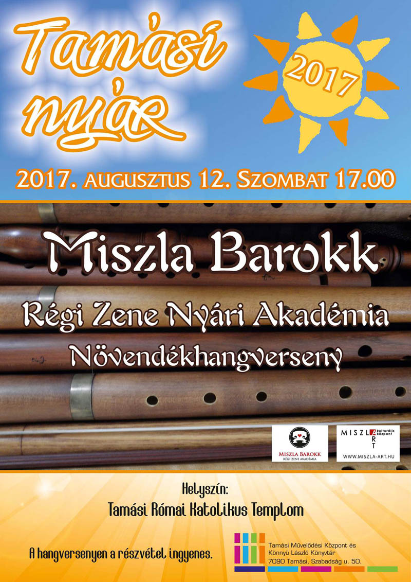 Régi zene nyári akadémia növendékhangverseny