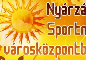 Ny&aacute;rz&aacute;r&oacute; Sportnap a v&aacute;rosk&ouml;zpontban