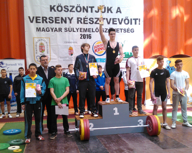 Súlyemelő Diákolimpia 2015/2016