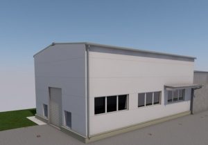 Biomassza alap&uacute; fűtőmű &eacute;p&uuml;l Tam&aacute;siban