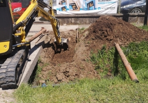 T&aacute;j&eacute;koztat&oacute; Szent Istv&aacute;n utcai v&iacute;zh&aacute;l&oacute;zat rekonstrukci&oacute;r&oacute;l