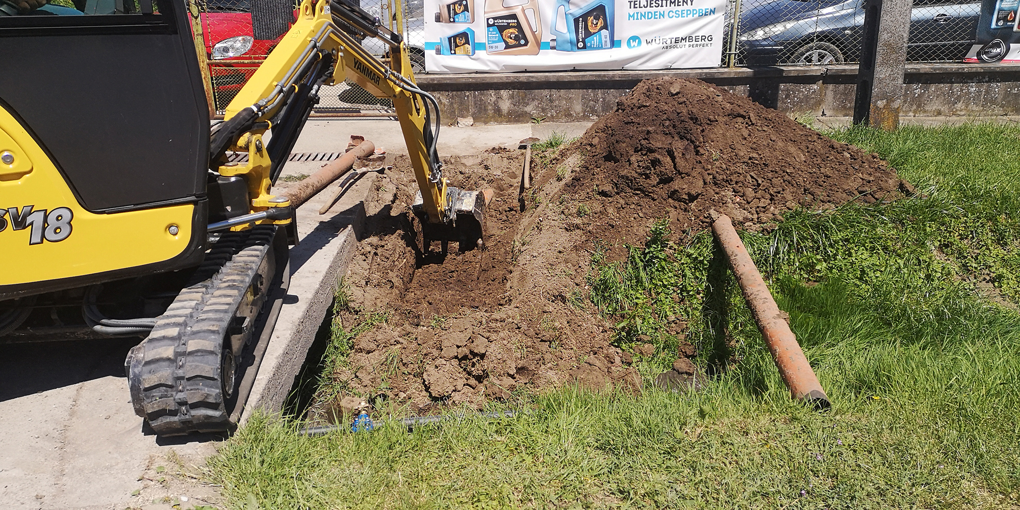 Tájékoztató Szent István utcai vízhálózat rekonstrukcióról