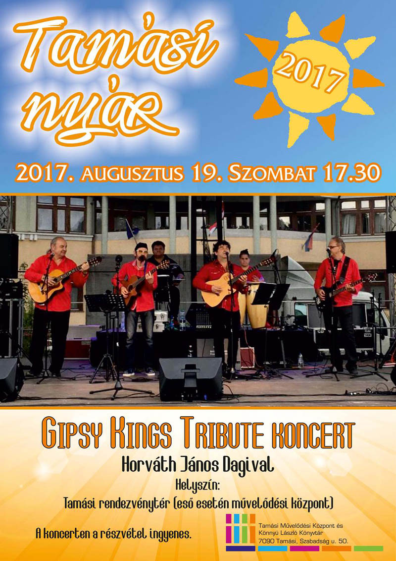 Gipsy Kings Tribute koncert Horváth János Dagival
