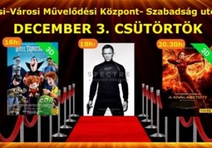 Mozg&oacute; Mozi 2015. december 3.