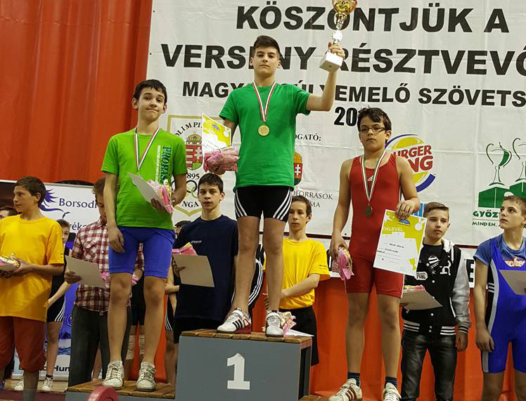 Súlyemelő Diákolimpia 2015/2016