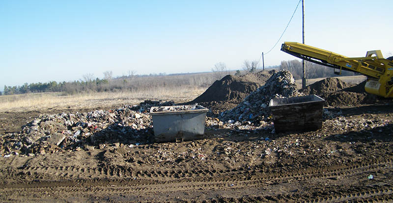 Tájékoztató a külterületi és a Kecsegei településrészen felszámolt illegális hulladéklerakóról