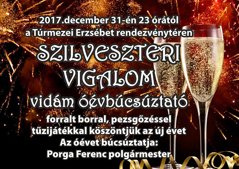 Szilveszteri vigalom 2017
