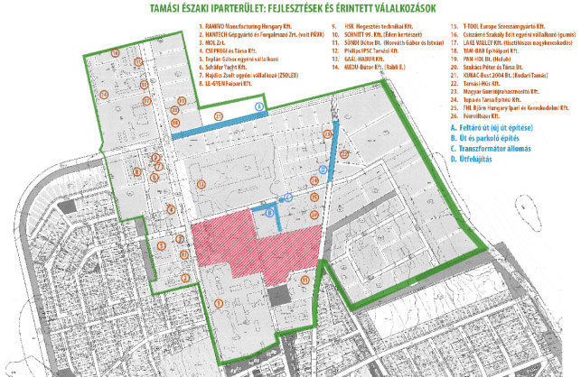 Fejlesztés az iparterületen
