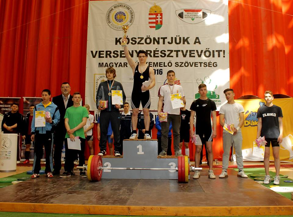 Súlyemelő Diákolimpia 2015/2016