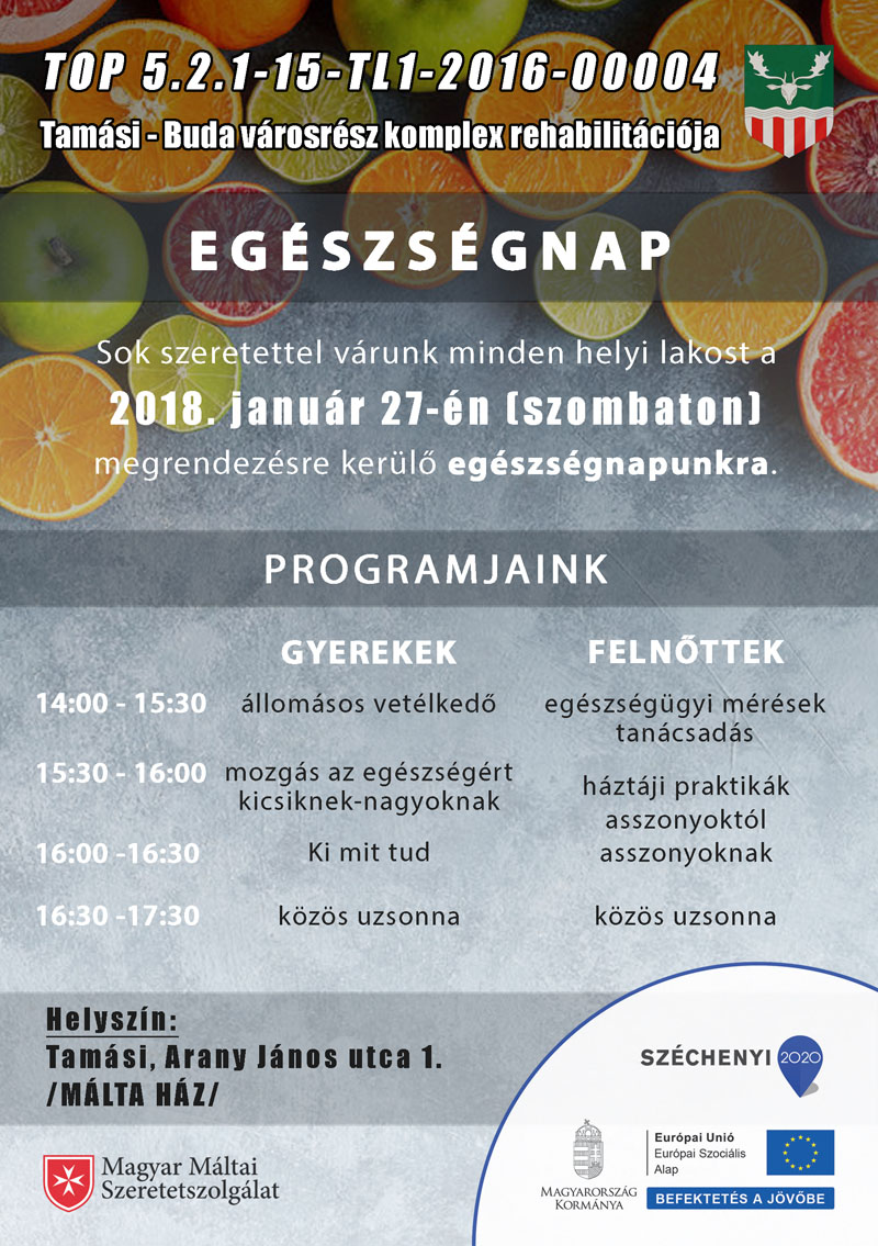 Egészségnap a Málta Házban
