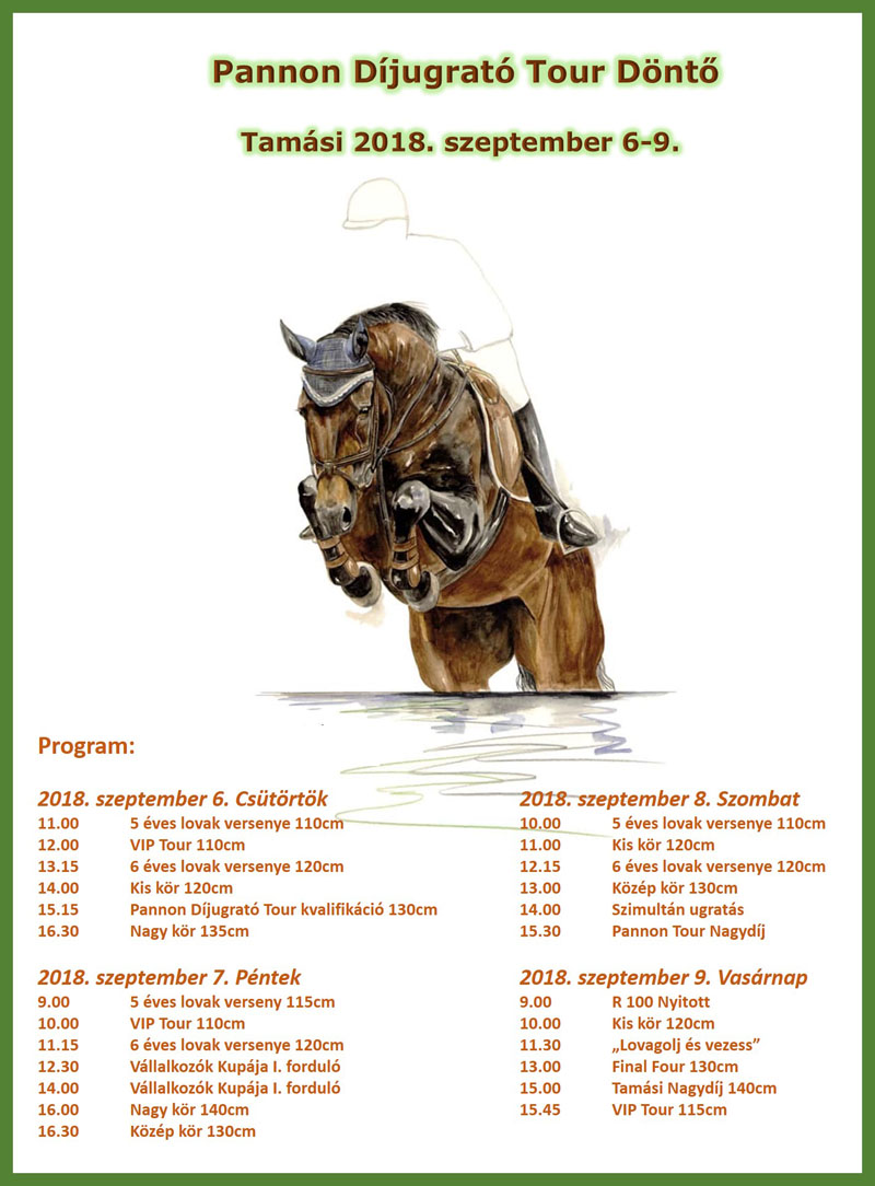 Pannon Díjugrató Tour Döntő