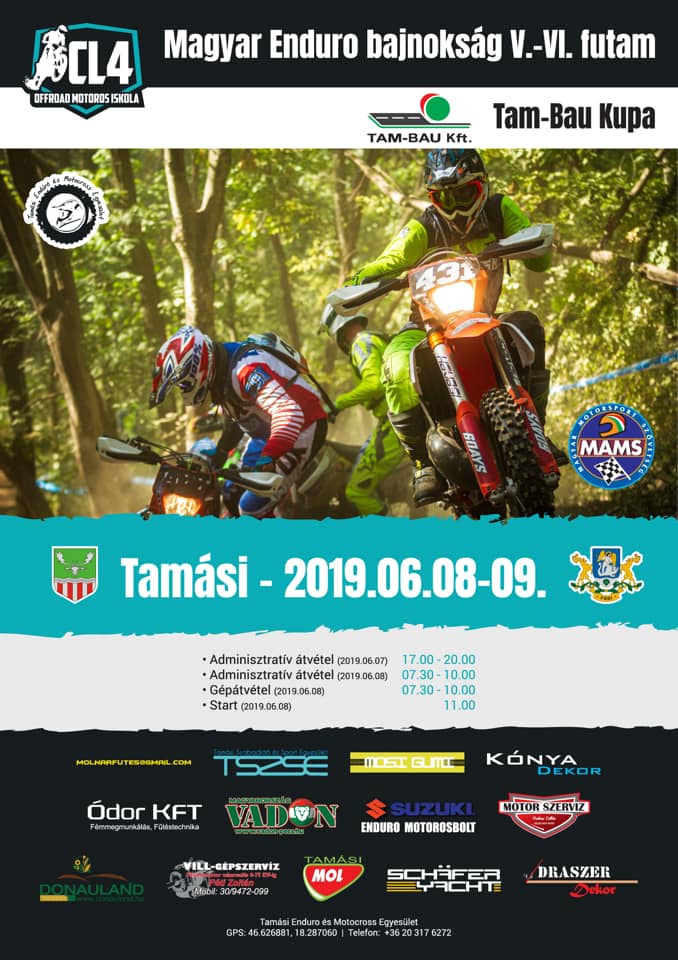 Figyelem! Enduro verseny miatt forgalomkorlátozás várható