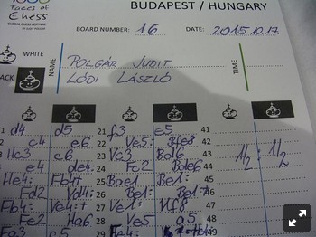 Lódi László a magyar sakk kiráynőjével mérkőzött meg