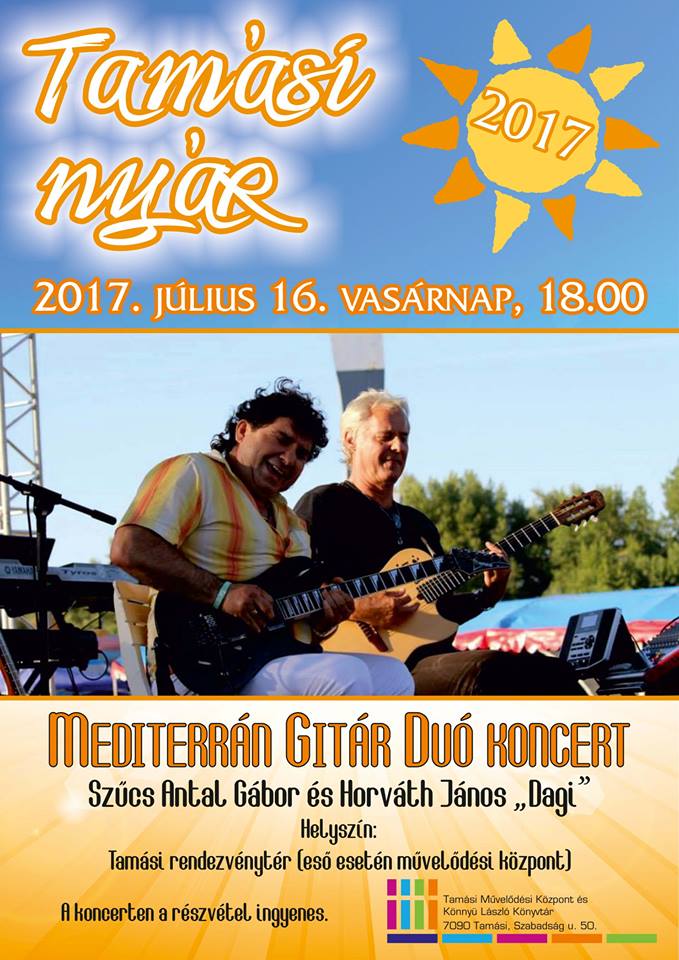 Mediterrán Gitár Duó koncert