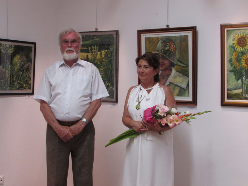 Megnyílt Juhász Ildikó grafikus kiállítása a Tamási Galériában