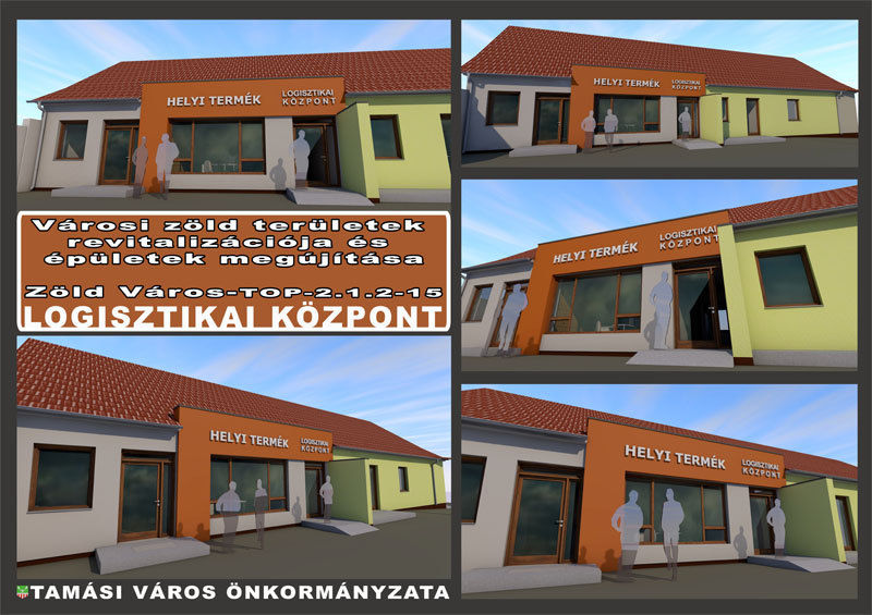 Helyi Termék Logisztikai Központ épül Tamásiban