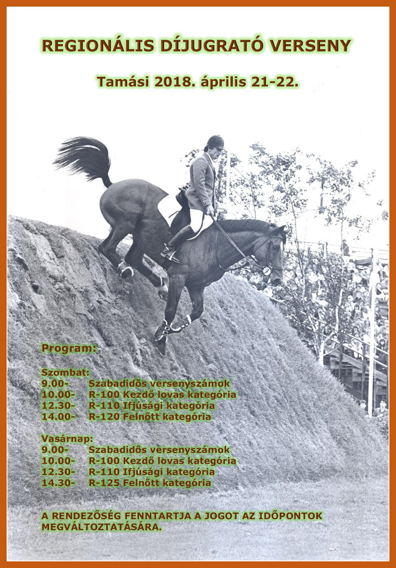 Regionális díjugrató verseny