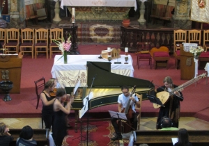 Lezajlott a barokk koncert a templomban