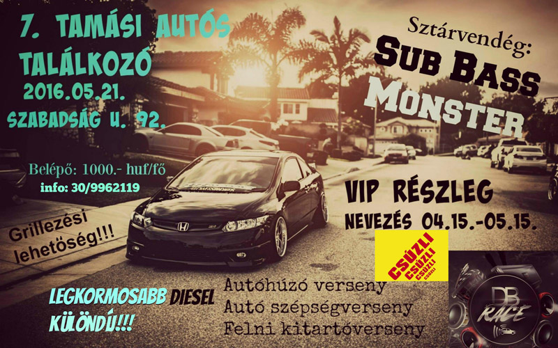 7. Tuning és Veterán Autó Találkozó