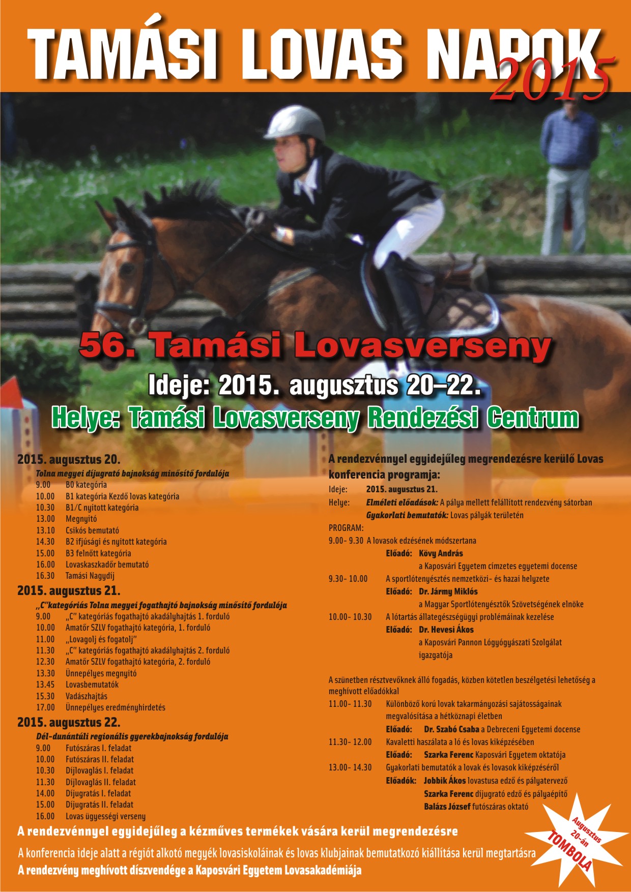 Tamási Lovasnapok 2015