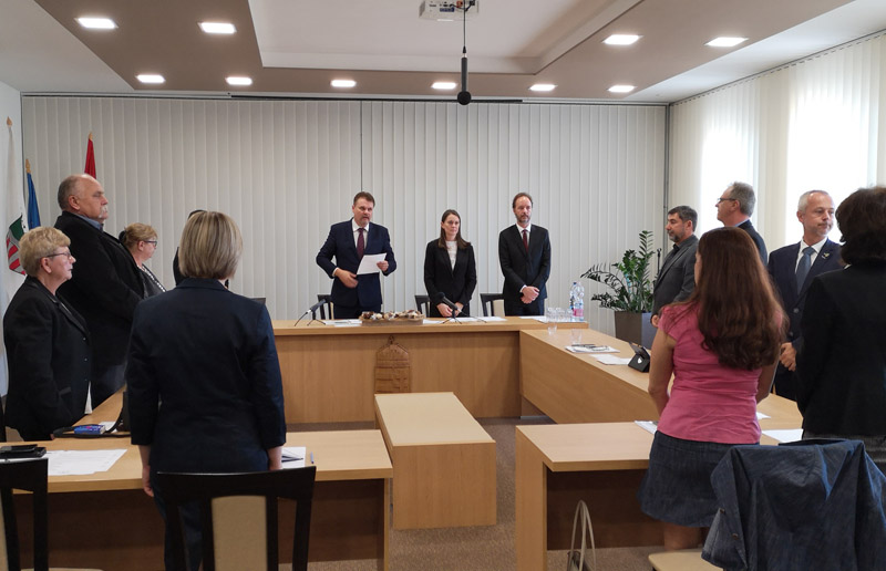 Megtartotta alakuló ülését a város képviselő-testülete