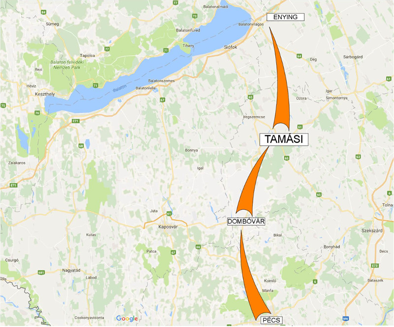 Siófok-Pécs kerékpárút fejlesztés