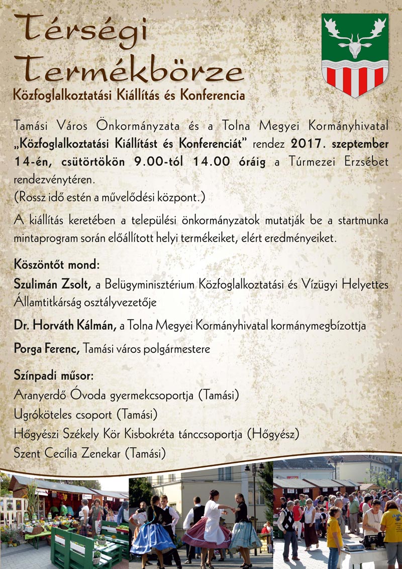 Térségi termékbörze 2017