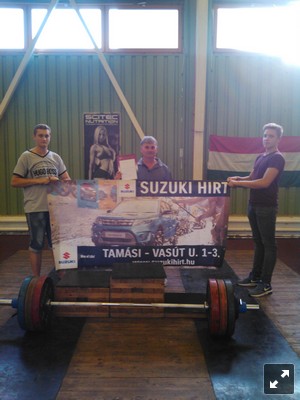 Pécs Város Nemzetközi Bajnokságán képviselte Tamásit Bachmann Béla