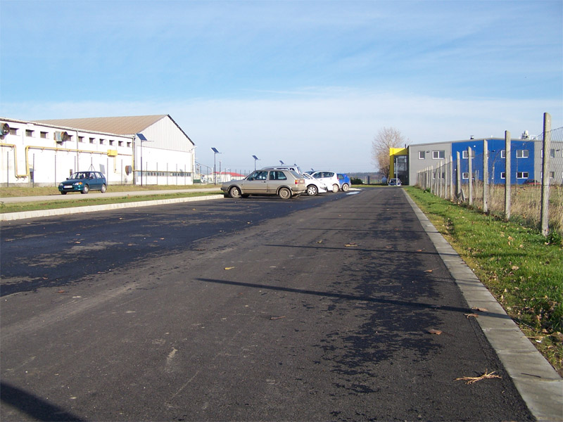 Fejlesztés az iparterületen